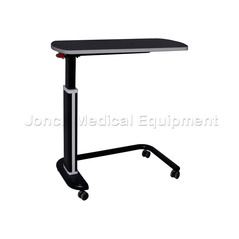 Table à manger mobile réglable OBT-B07 pour usage hospitalier et domestique