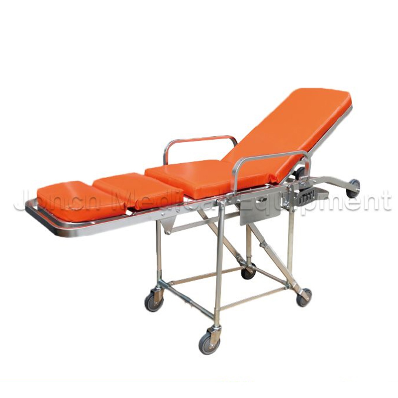 Civière pliante pour fauteuil roulant d'ambulance en alliage d'aluminium ST200025