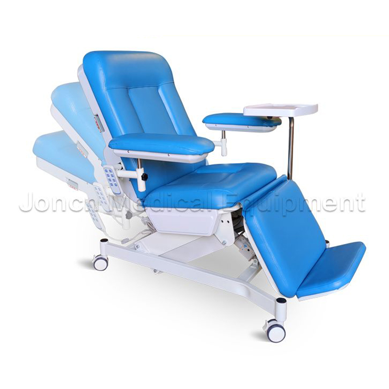 Chaise électrique de transfusion sanguine DC188005 pour la collecte de sang